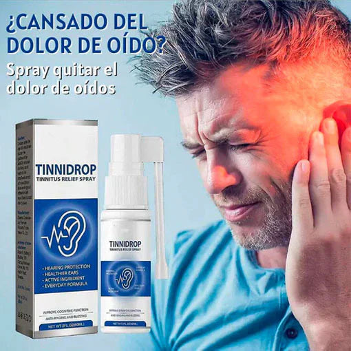 TINNIDROP SPRAY LIMPIADOR DE OÍDO 👂😱 - ÚLTIMAS 7 UNIDADES 🔥
