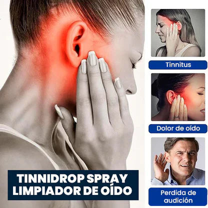 TINNIDROP SPRAY LIMPIADOR DE OÍDO 👂😱 - ÚLTIMAS 7 UNIDADES 🔥