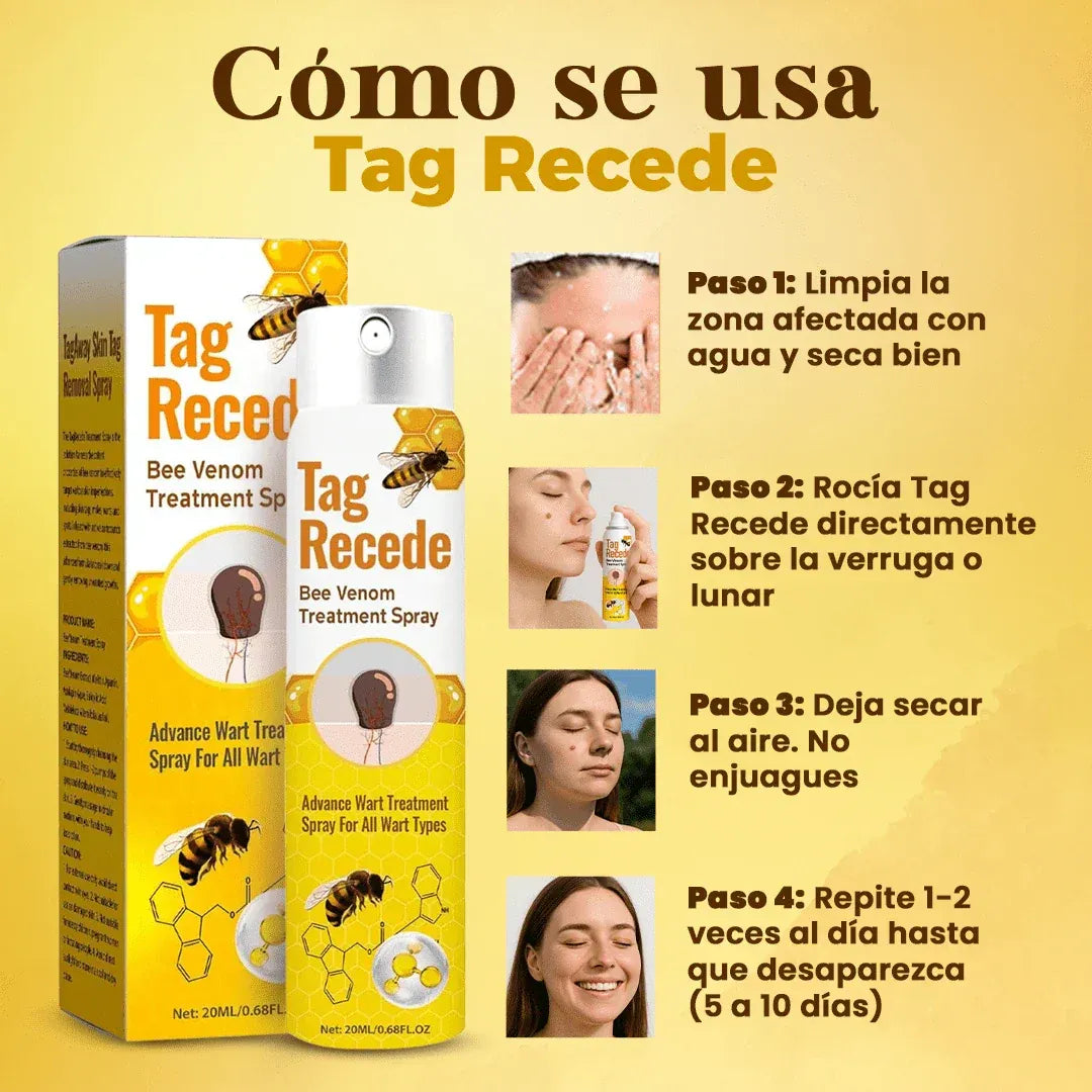 Eliminador de Verrugas Tag Recede® Original - Últimas 7 Unidades 🔥